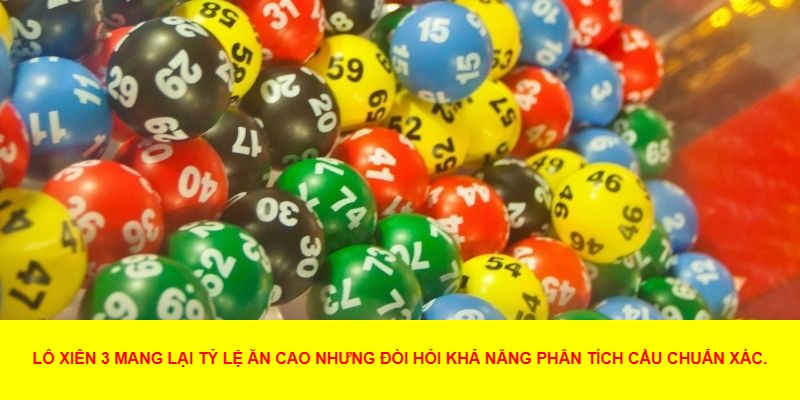 Lô xiên 3 bất kỳ