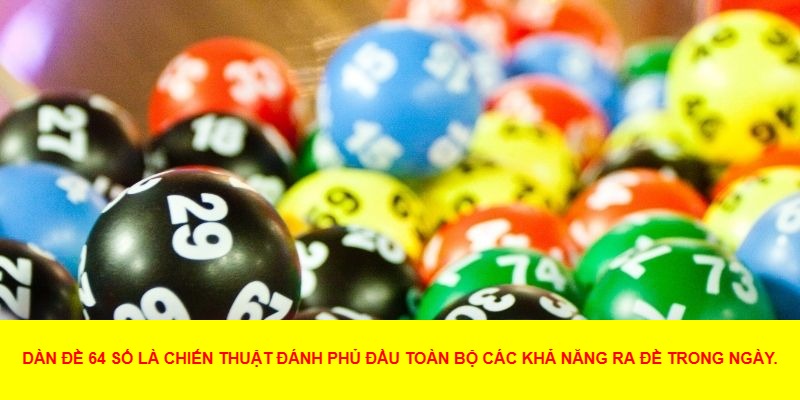 Dàn đề 64 số